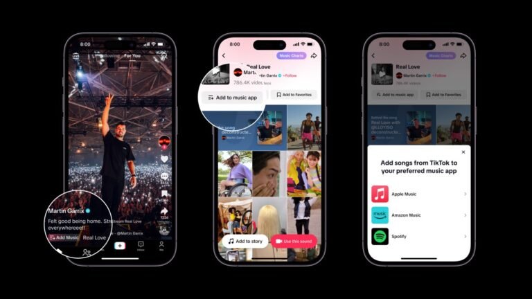 Tiktok's Latest Feature Lets You Save Favorite Songs Directly To