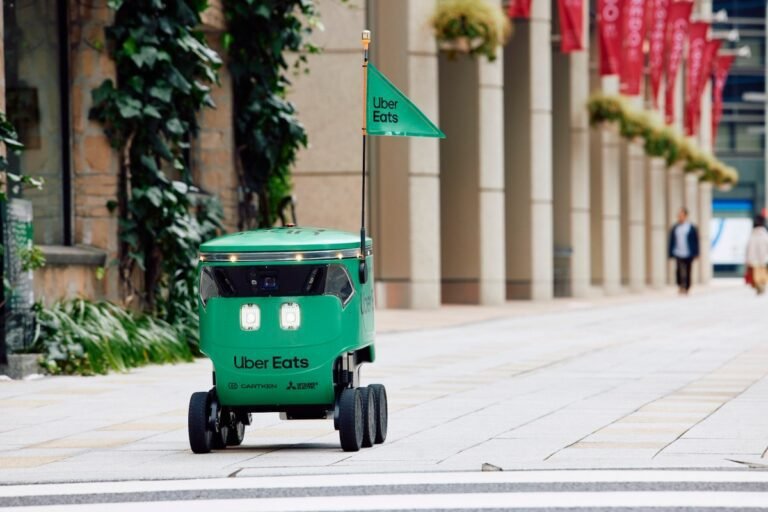 Uber Eats Is Launching A Delivery Service With Cartken's Sidewalk