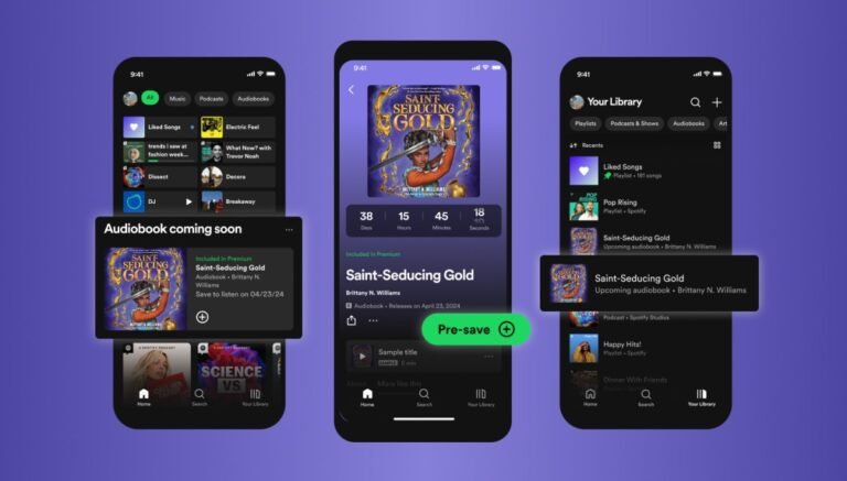 Spotify Audiobooks To Get Their Own 'countdown Pages' To Tease