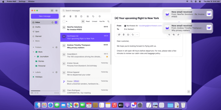 The Proton Mail Desktop App Is Officially Out, But It