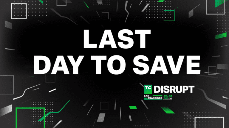 Today! Last Hours To Save On Tickets To Disrupt 2024