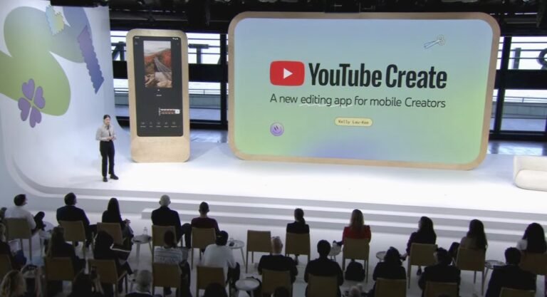 Youtube's Create App, A Competitor To Tiktok's Creative Tools, Is