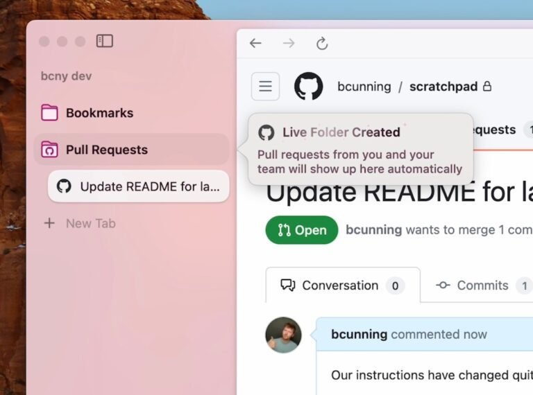 Arc Browser Launches Live Folders To Automatically Update Tabs For