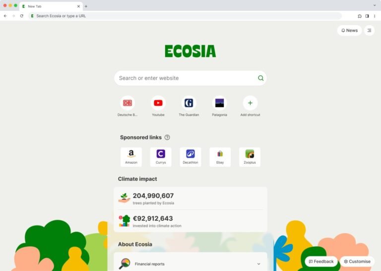 Ecosia Launches Cross Platform Browser, Launches Affiliate Program