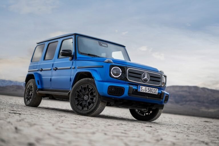 The All Electric Mercedes G Class Upgrades Technology And Off Road Capability