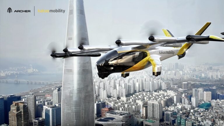 Kakao Mobility Partner Archer Will Bring Electric Air Taxis To