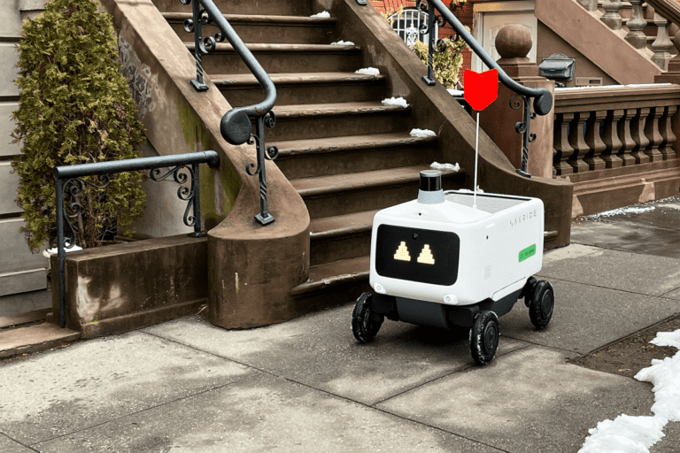 Avride Launches Sidewalk Delivery Bots At Uber Eats At Jersey