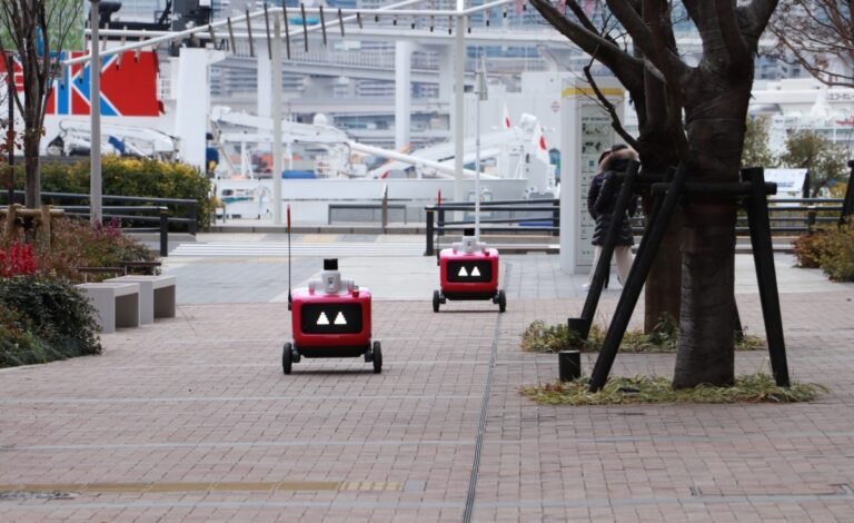 Avride’s sidewalk delivery bots in Japan Avride's Sidewalk Delivery Bots In Japan