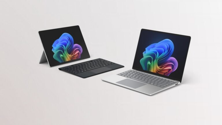 The Surface Pro And Pc Laptop Of Copilot Focuse