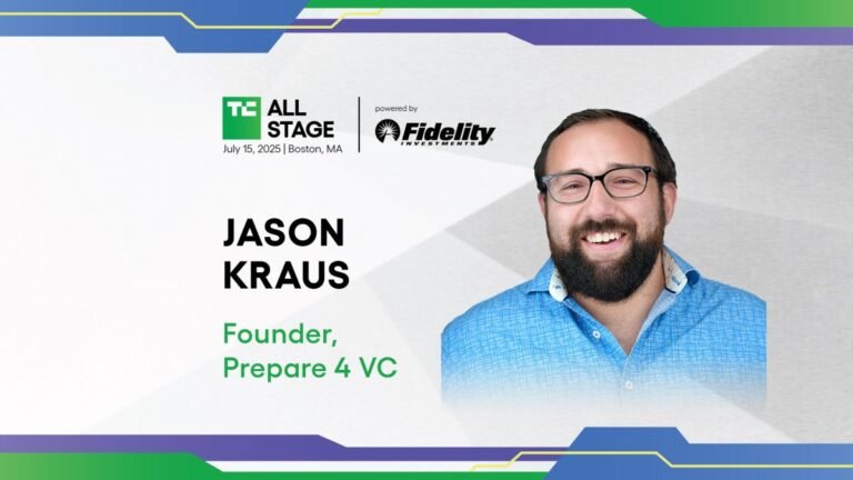 TechCrunch All Stage 2025: VC 4 Jason Kraus Preparation Techcrunch All Stage 2025: Vc 4 Jason Kraus Preparation