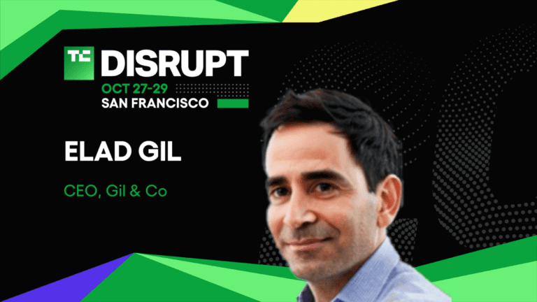 Elad Gil Joins The Stage In Disrupt 2025 In October