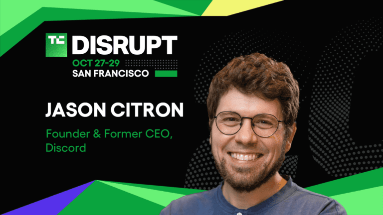 Discord Founder Jason Citron Returns To Disrupt 2025