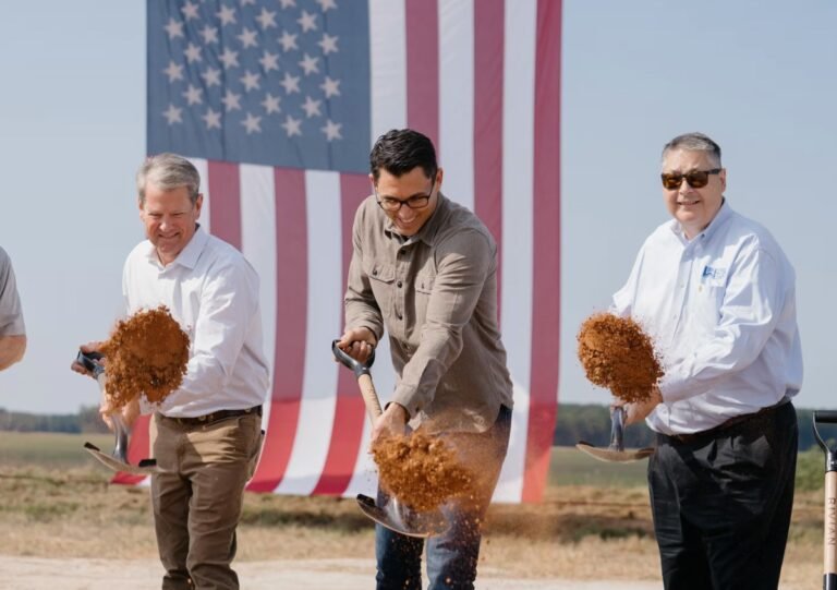 Rivian breaks the ground at a factory of 5b Georgia $ before construction in 2026 Rivian Breaks The Ground At A Factory Of 5b Georgia