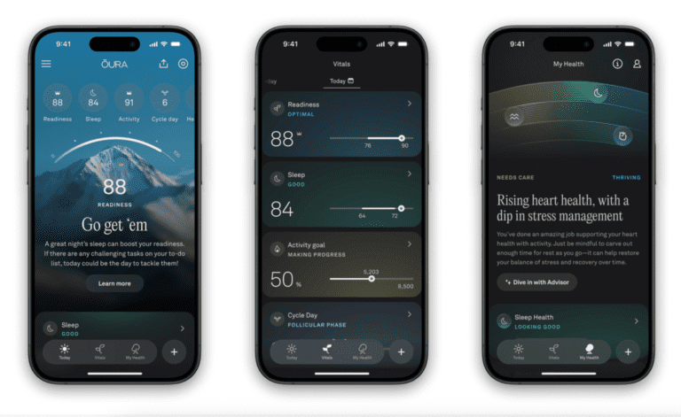 Oura Launches Redesigned App And 'cumulative Stress' Feature.