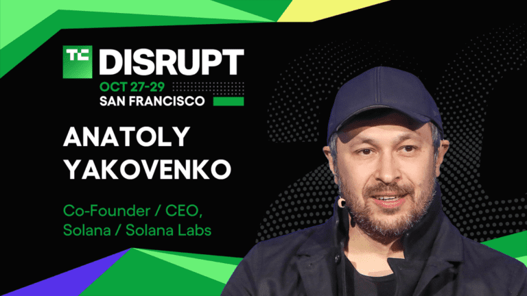 The Next Chapter of Crypto with Solana’s Anatoly Yakovenko at Disrupt 2025 The Next Chapter Of Crypto With Solana's Anatoly Yakovenko At