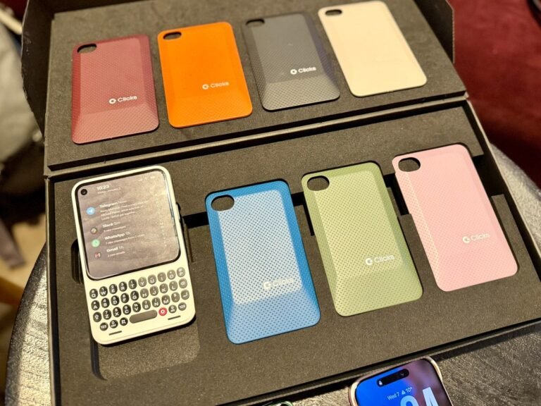 Get Hands On With A Prototype Of Clicks' Communicator, A New