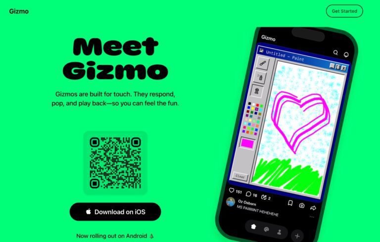 Meet Gizmo: A Tiktok For Vibe Coded Interactive Mini Apps