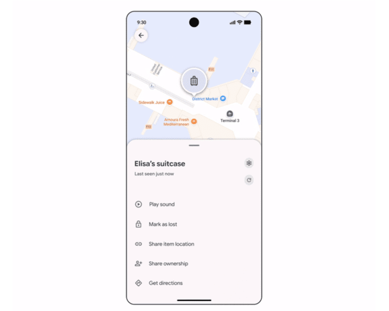 Android Users Can Now Share Tracking Tag Information With Airlines