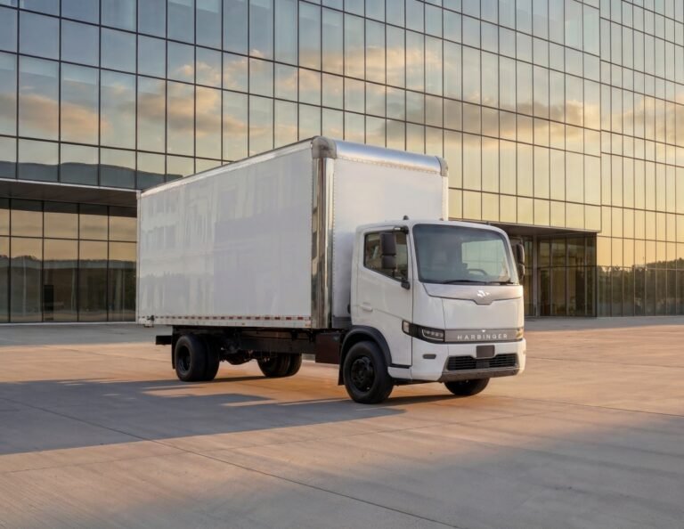 Ev Startup Harbinger Unveils Smaller Work Truck With Electric And