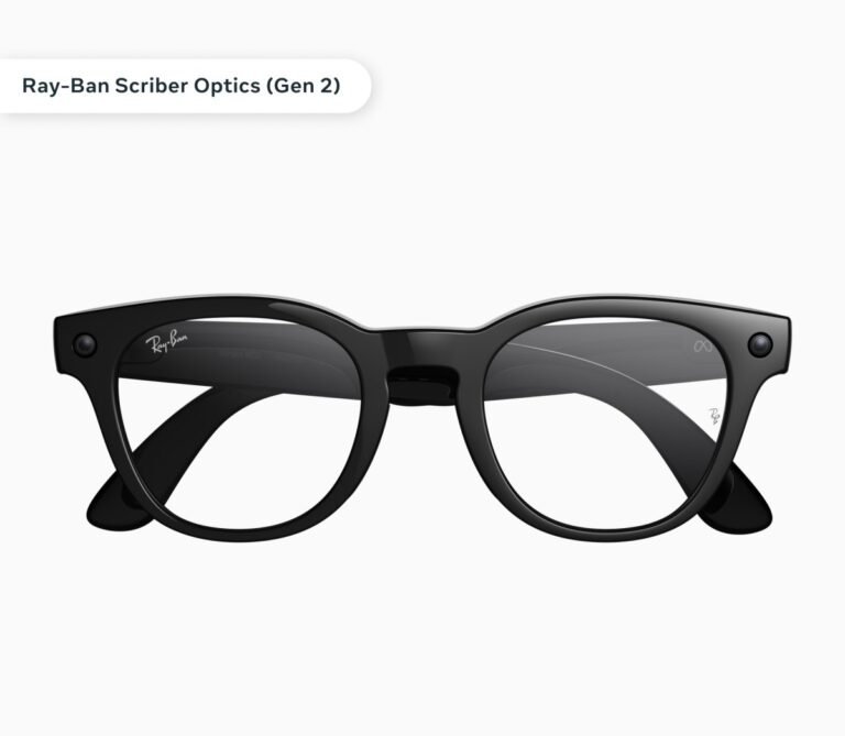 Meta Launches Two New Ray Ban Glasses Designed For Prescription Wearers