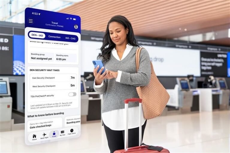 United's Mobile App Now Shows Tsa Wait Times At Select