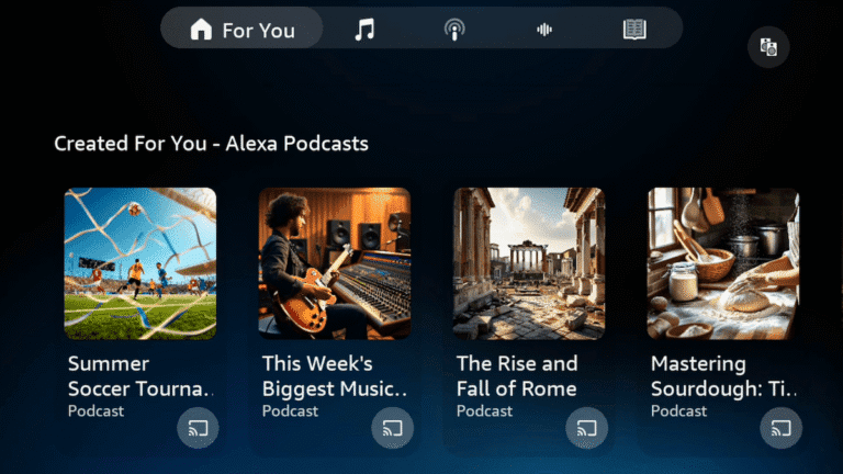 Amazon’s new Alexa+ feature can create podcast episodes Amazon's New Alexa+ Feature Can Create Podcast Episodes