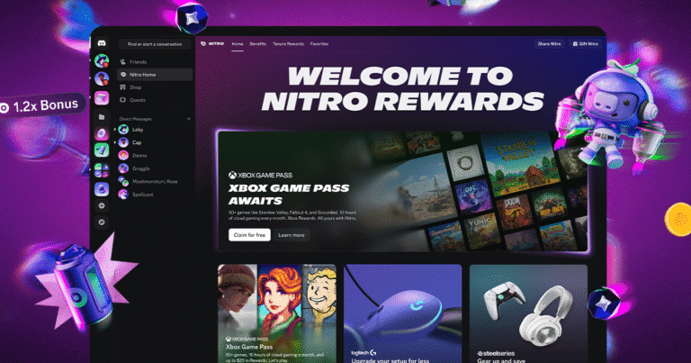 Discord Launches Nitro Rewards, Giving Subscribers Access To Xbox Game