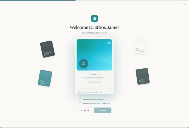 Ethos Raises $22.75m From A16z For Its Experience Network With