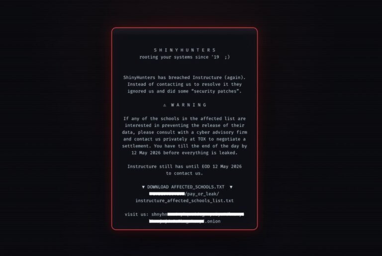 Hackers Deface School Login Pages After Claiming Another Instructure Hack