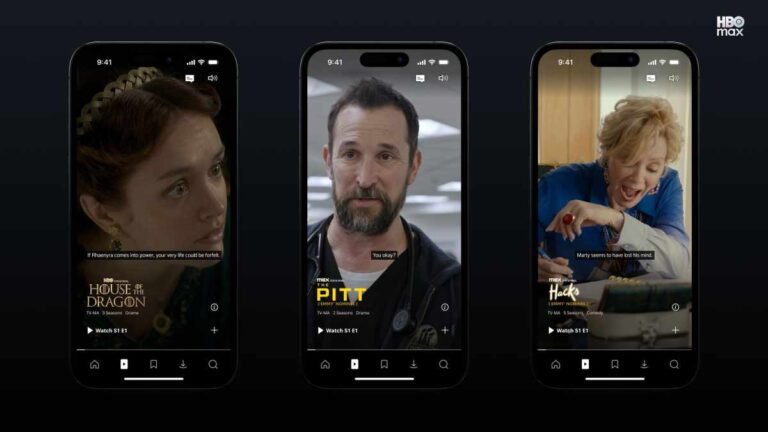 Hbo Max Embraces Vertical Video With A New "shorts" Stream.