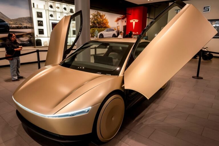 Tesla Begins Testing Cybercab Without Pedals Or Steering Wheel In