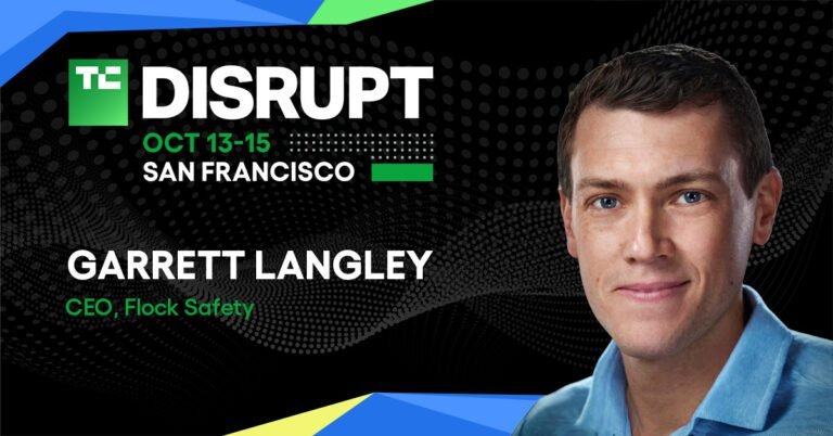 Watch Flock Safety CEO Garrett Langley discuss the future of surveillance at TechCrunch Disrupt 2026 Watch Flock Safety Ceo Garrett Langley Discuss The Future Of